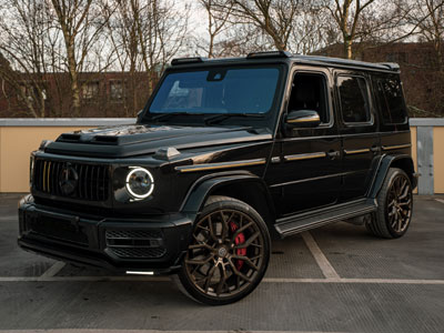 Hire a Mercedes-Benz G63 from Chauffeur Local