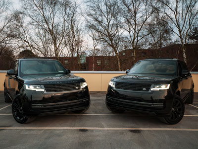 Hire our Range Rovers from Chauffeur Local